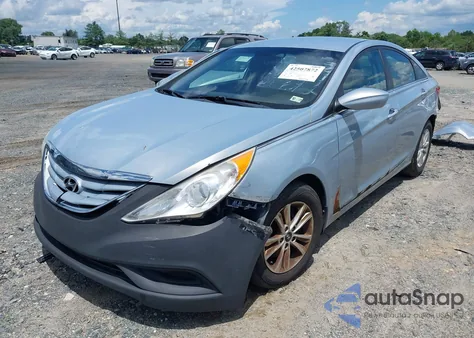 2012 Hyundai Sonata Gls z USA, uszkodzony, nr VIN 5NPEB4AC1CH443006